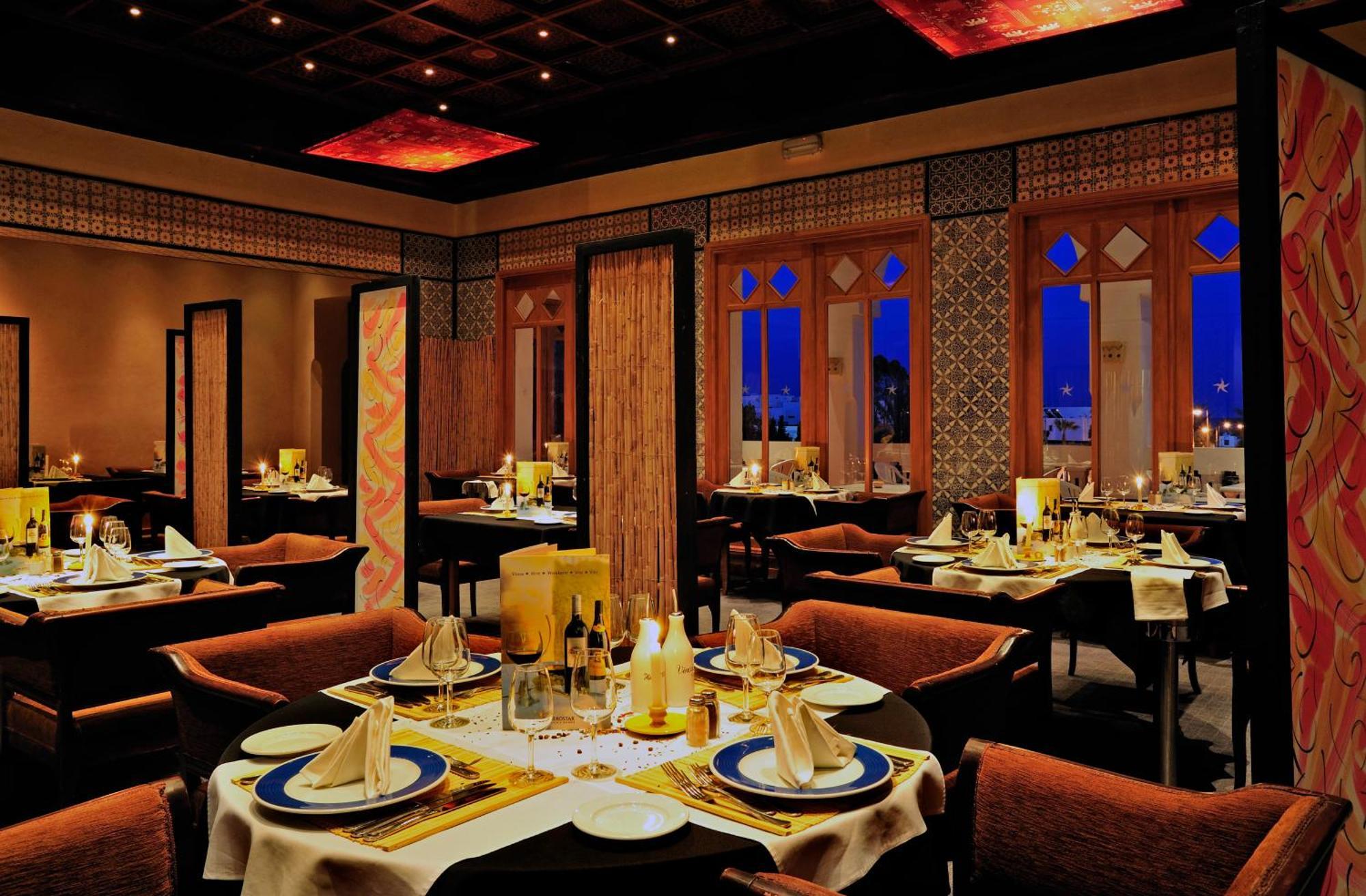 Medina Belisaire And Thalasso Hammamet Restoran fotoğraf
